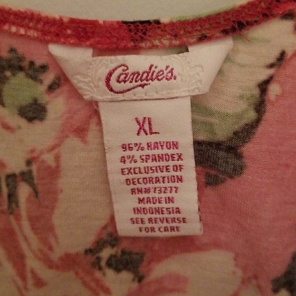 Candies Cowl Neck Tank - Picture 2 of 5